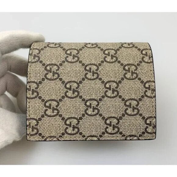 NWT Gucci Kingsnake Print GG Supreme Wallet - Picture 6 of 11